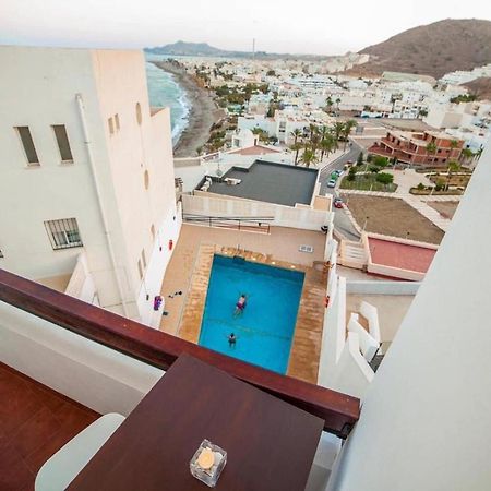 Coqueto Apartamento con vistas al mar y piscina Carboneras Exterior foto
