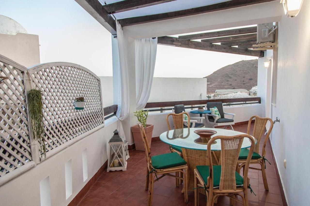 Coqueto Apartamento con vistas al mar y piscina Carboneras Exterior foto